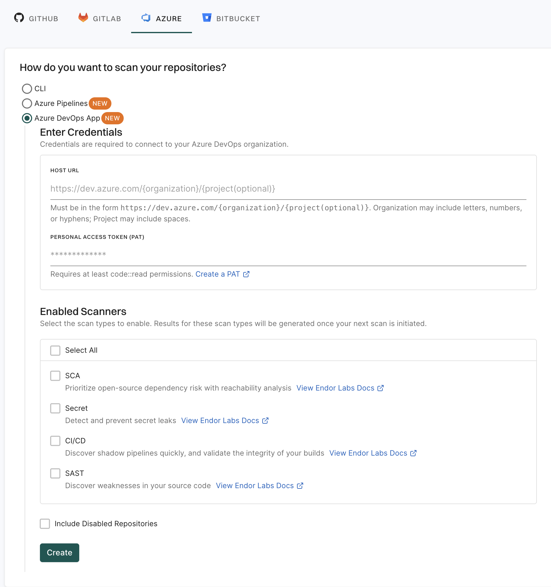 Configure Azure DevOps App
