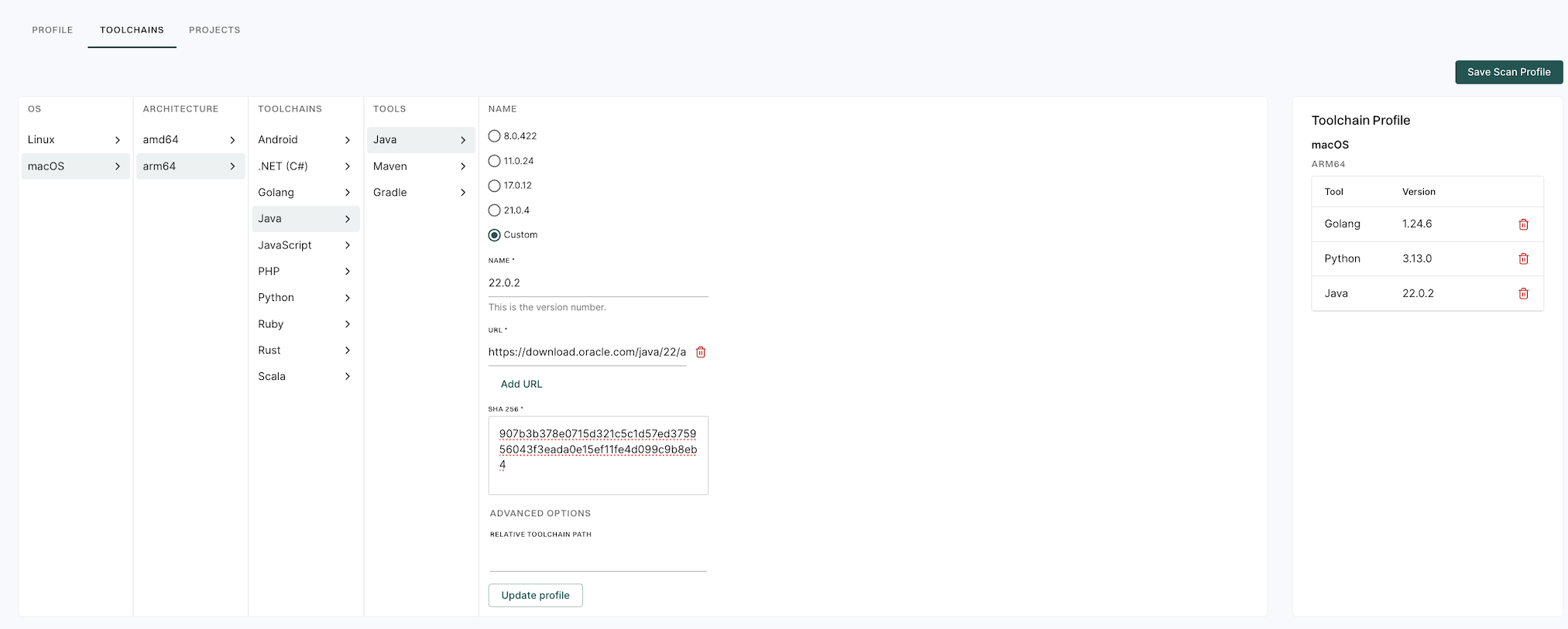 Build tools use case 2