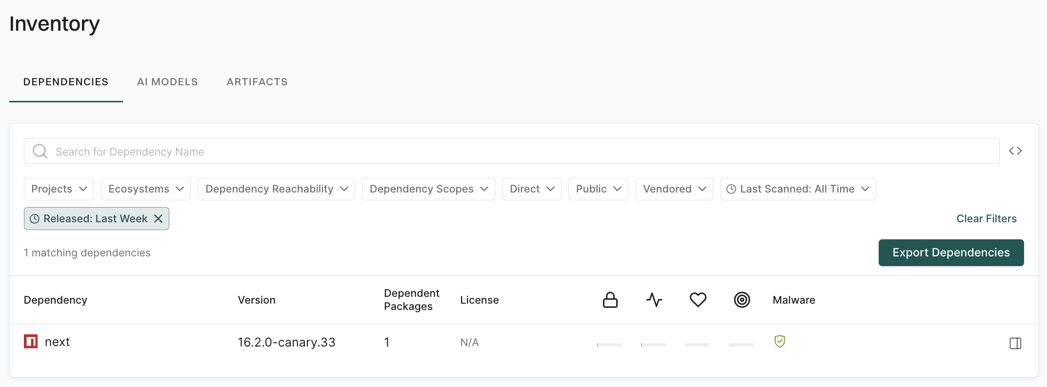 Filter by release date