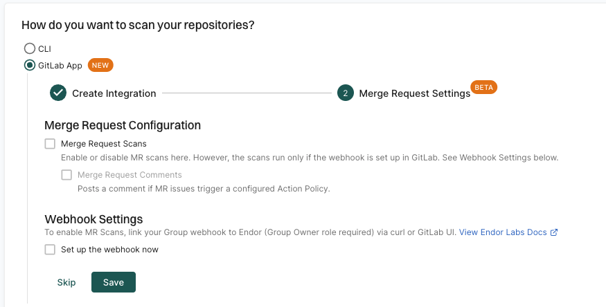 GitLab App installation created