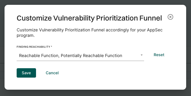 vulnerability funnel customization